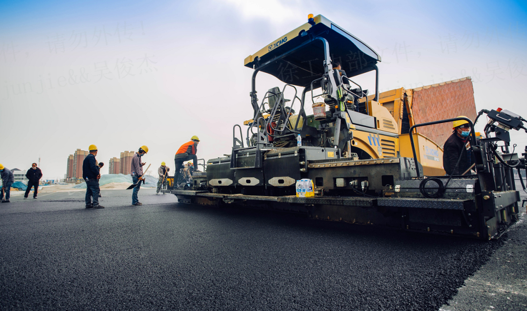 徐工道路機械施工效果