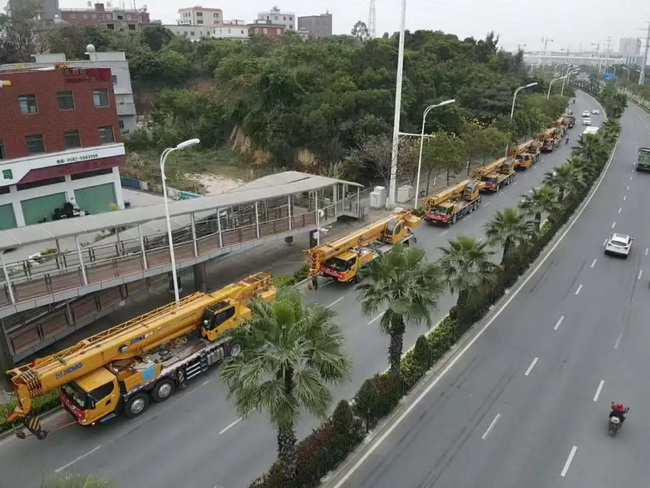 徐工起重機械建設(shè)泉州方艙醫(yī)院